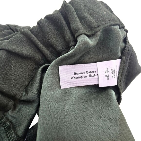 Madewell Womens Scalloped Hem Green Shorts with Pockets Size XS NWT jj3722 - Picture 7 of 7